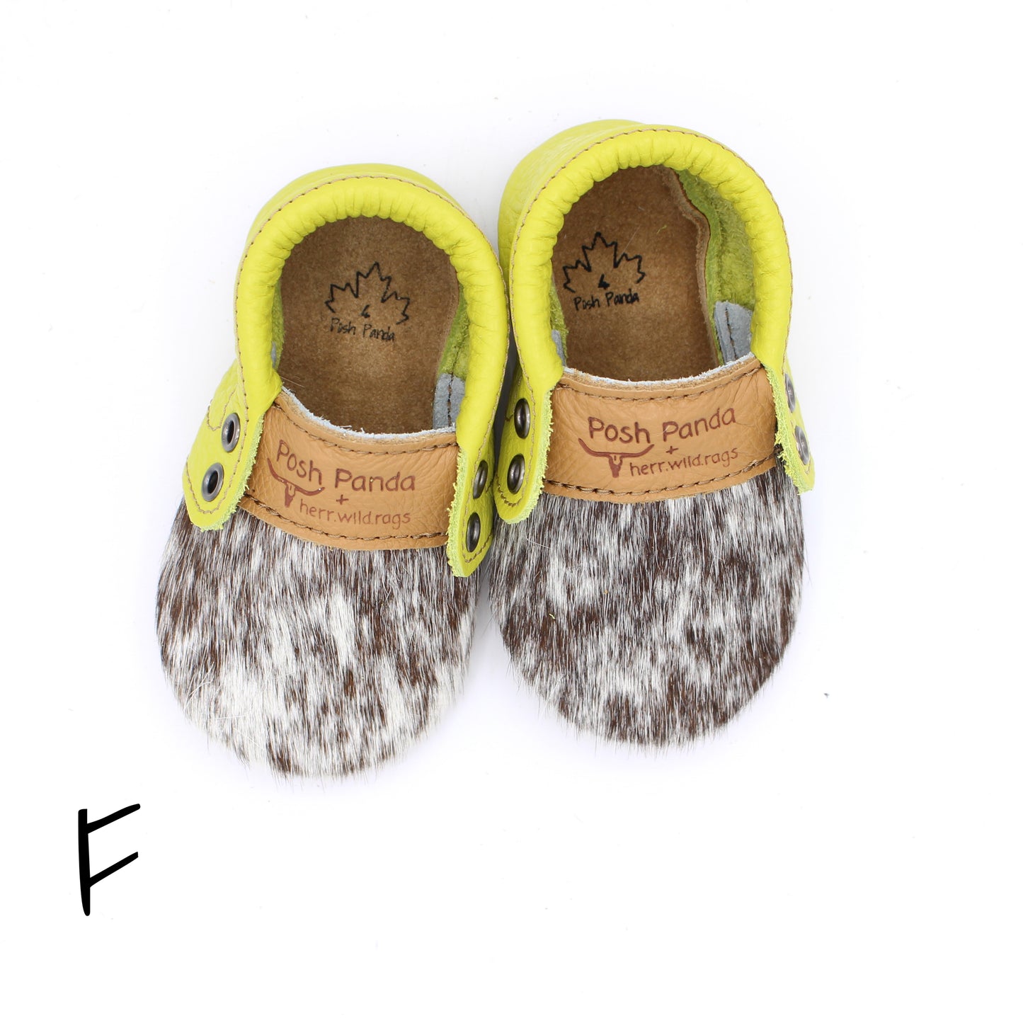 Hair Hide Mocs - BABY/TODDLER (Soft Sole) - Size 4