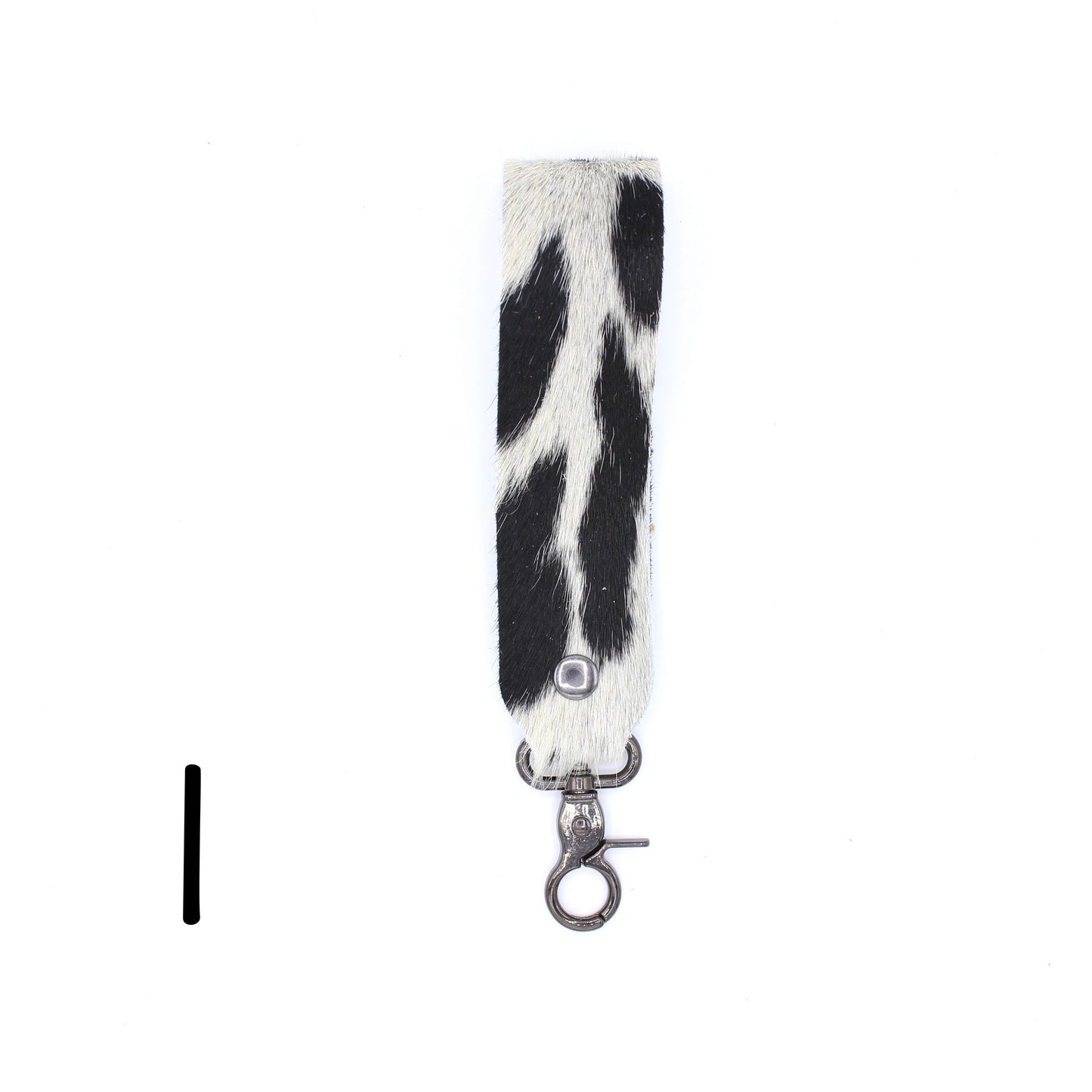 Hair Hide WIDE Wristlet Keychain - SINGLE