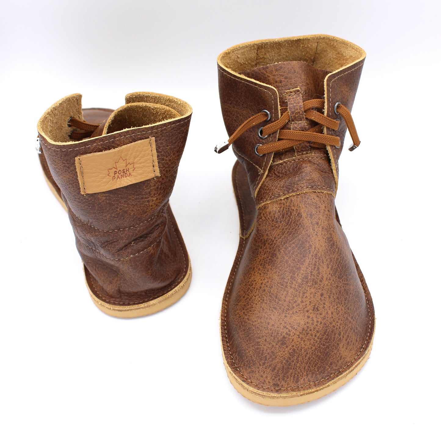 Ladies BOOTS - Antique Saddle - 8mm Hybrid Soles