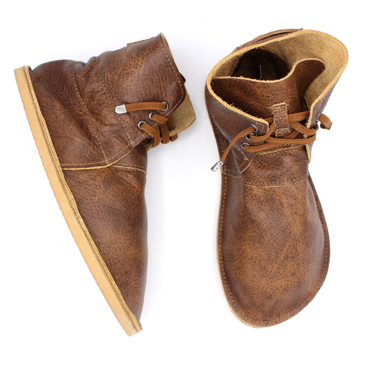 Ladies BOOTS - Antique Saddle - 8mm Hybrid Soles
