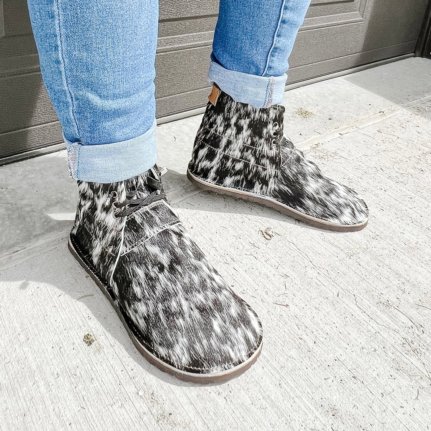 Ladies FULL HAIR HIDE Boots - Assorted Sizes