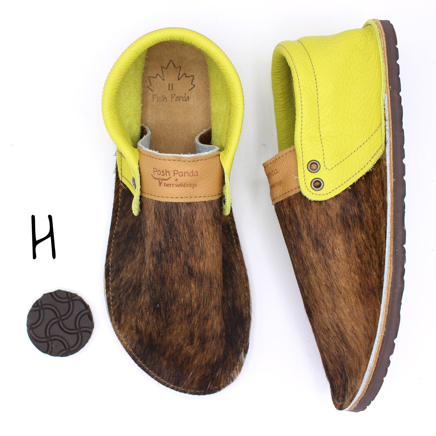 Hair Hide Collab Mocs - Ladies - SIZE 11 - RUGGED