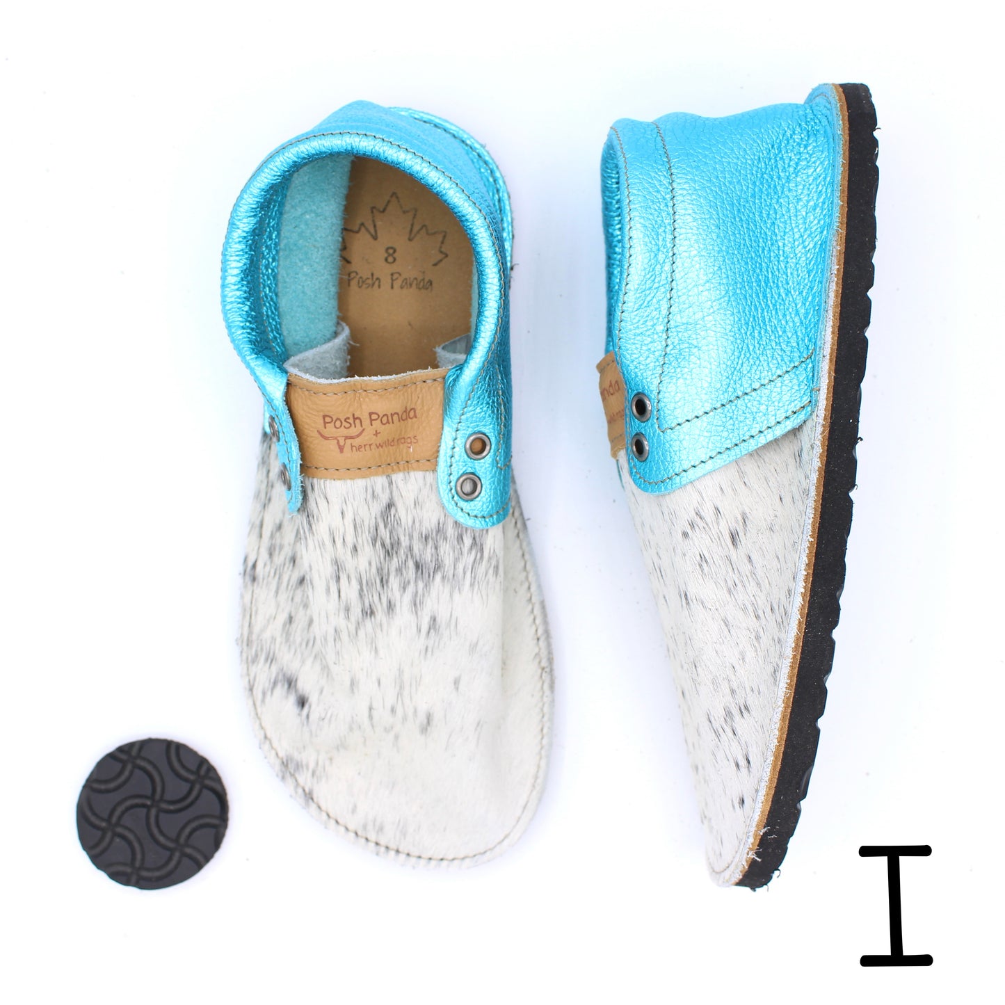 Hair Hide Collab Mocs - Ladies - SIZE 8 - RUGGED