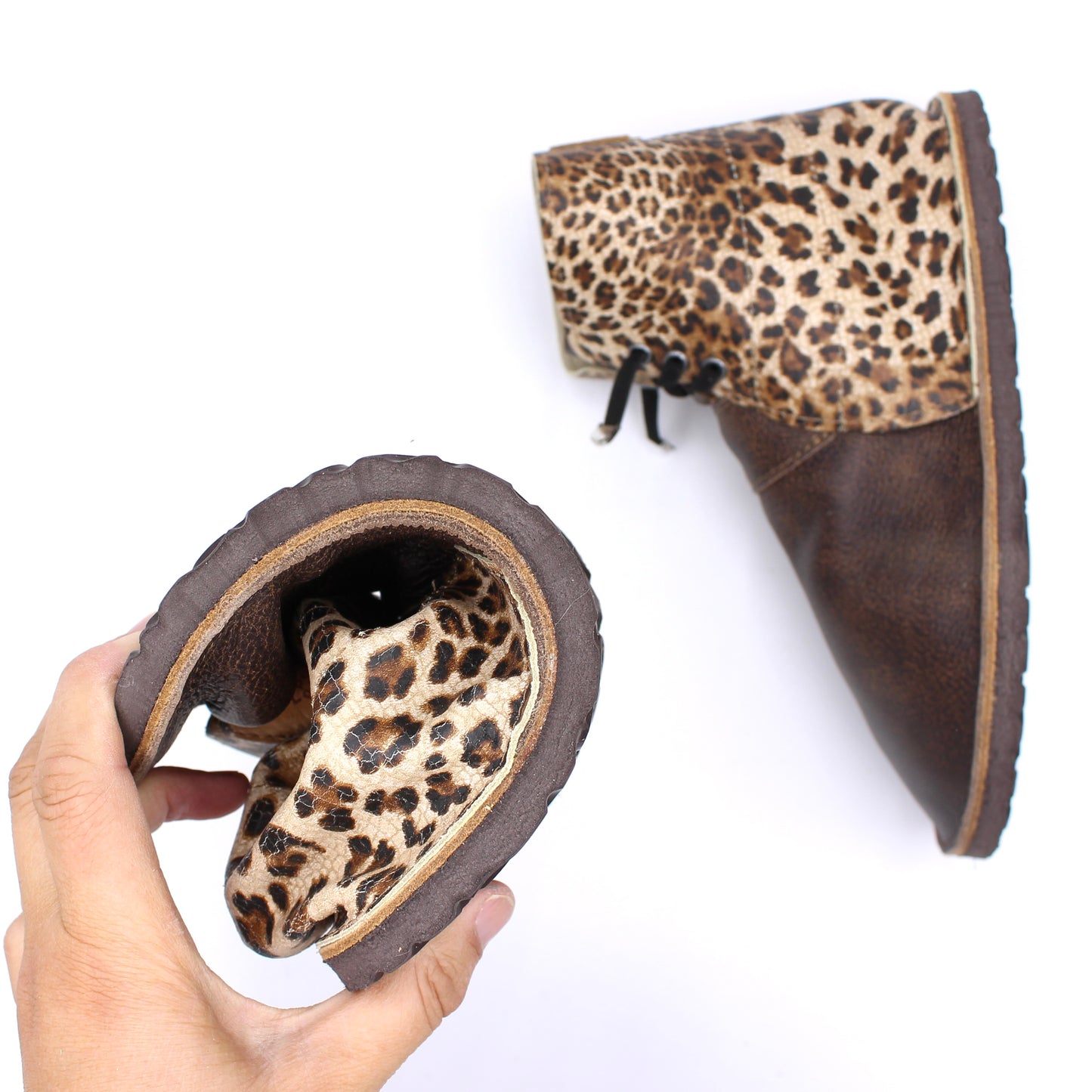 Ladies BOOTS - Classic  - Leopard/Whiskey - RUGGED