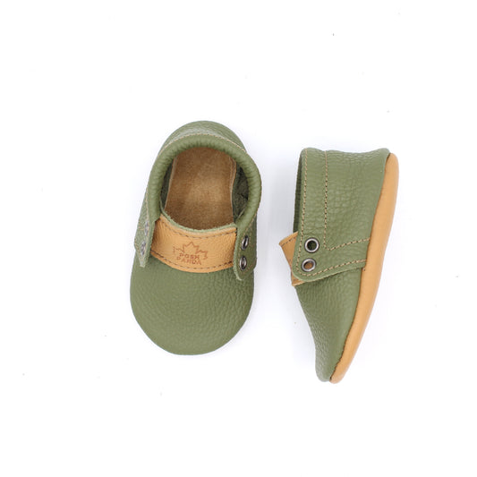 Baby Hampton Moc - Army Green