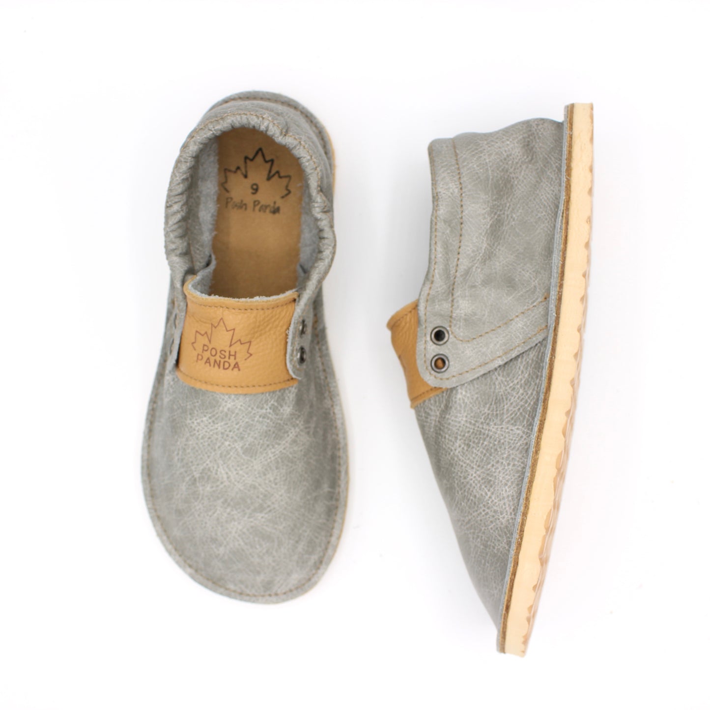 Ladies Hampton Mocs - Cracked Concrete - RUGGED SOLES