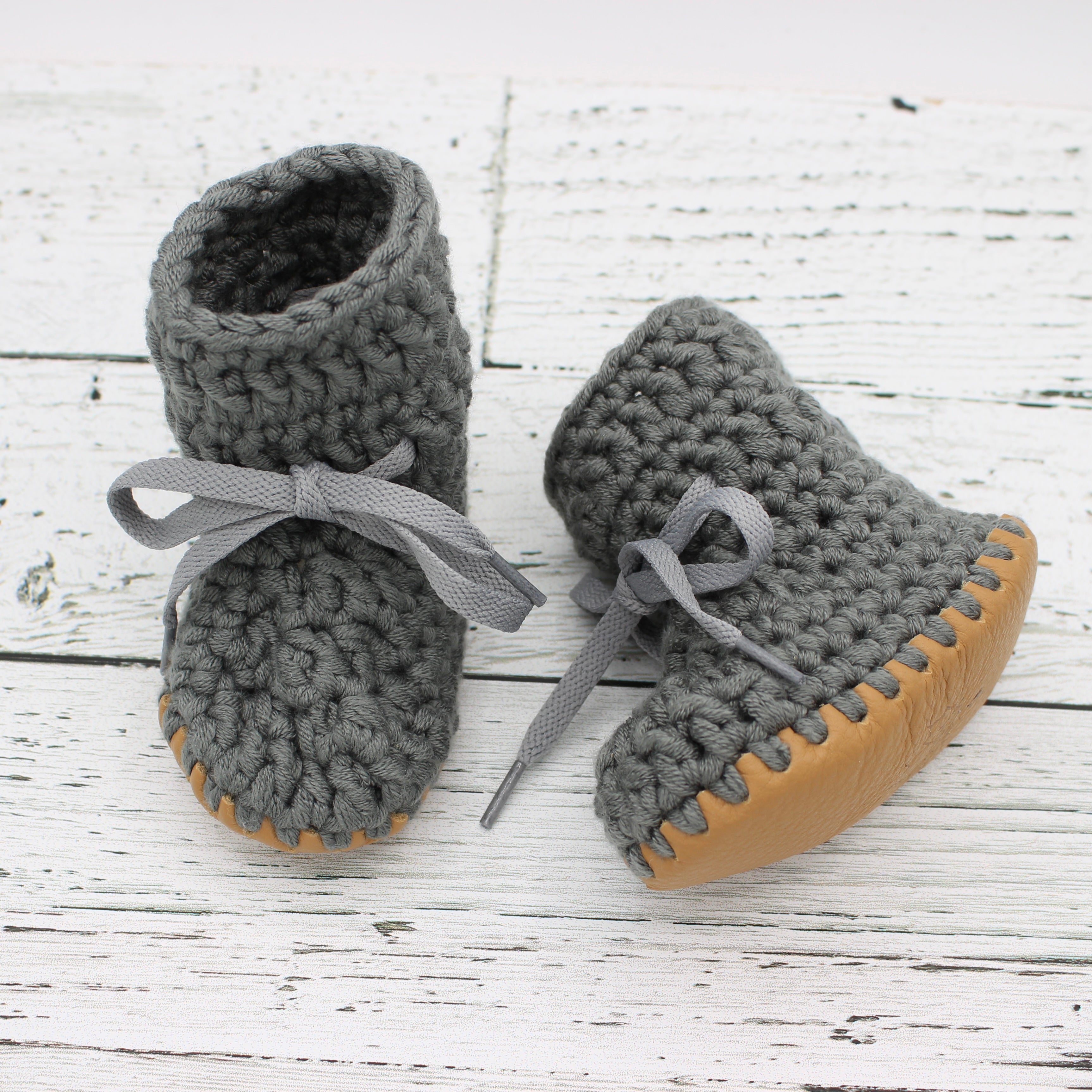 Knitted shop boots baby