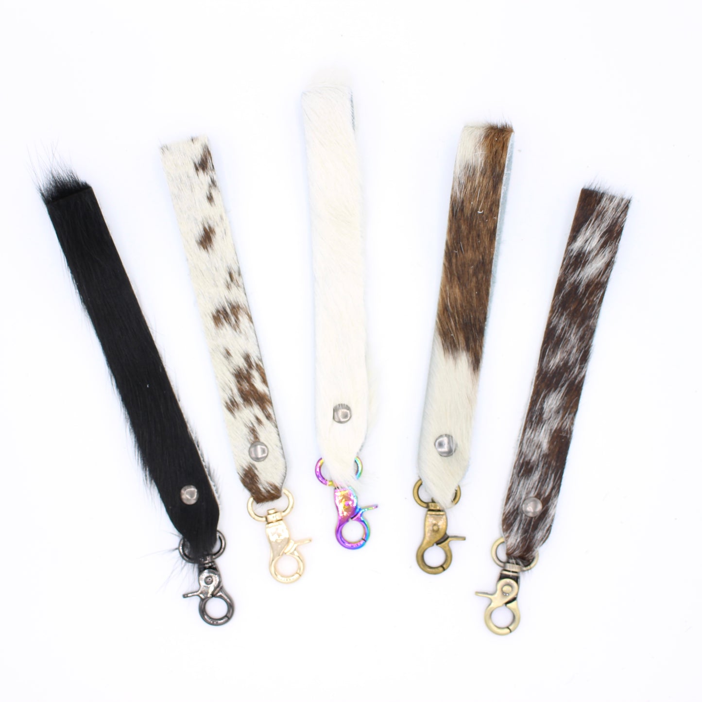 Hair Hide Wristlet Keychain - SINGLE