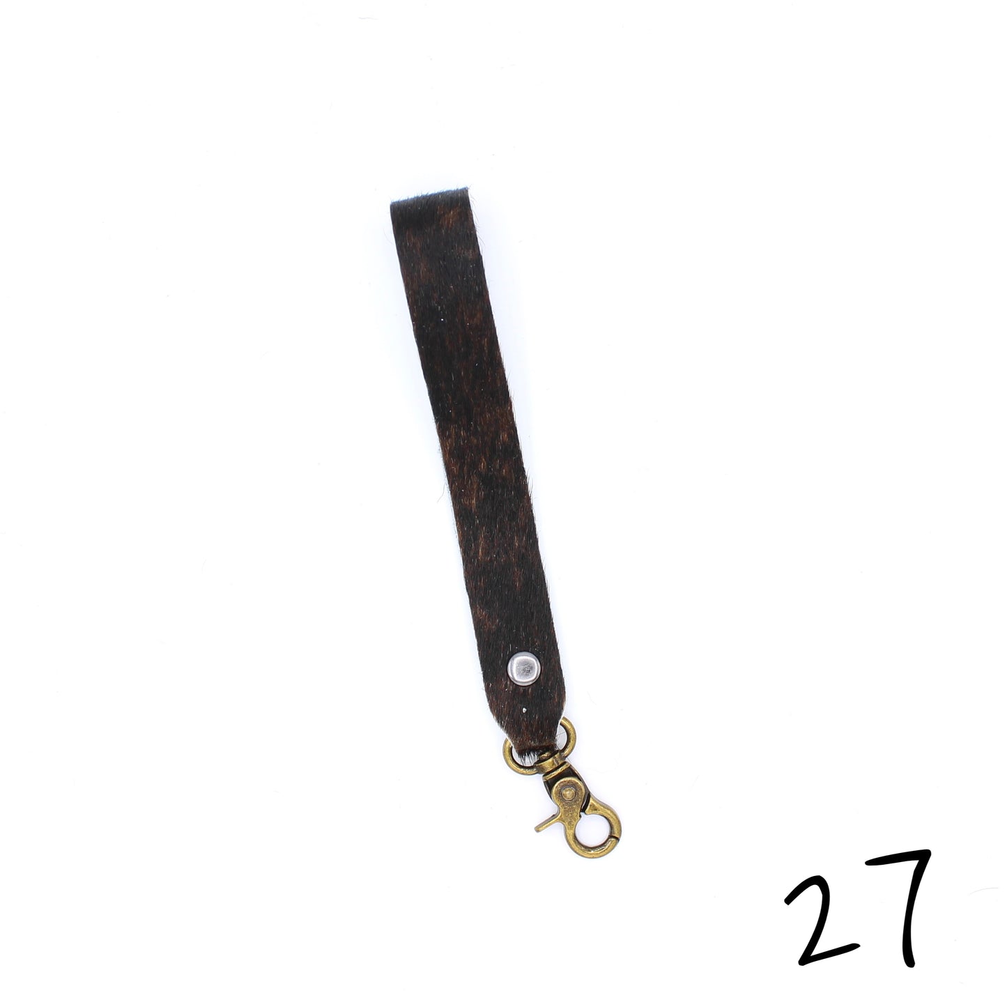 Hair Hide Wristlet Keychain - SINGLE