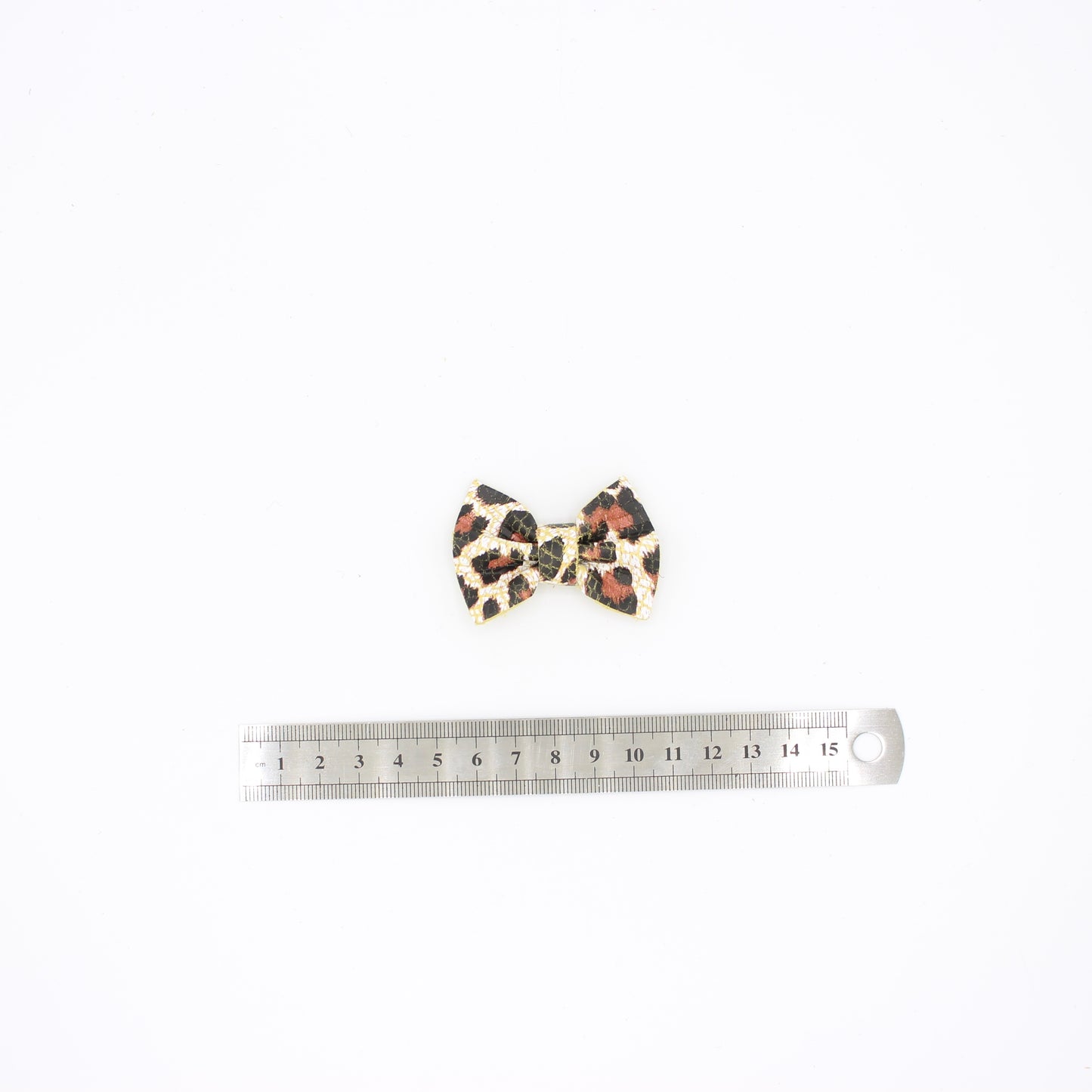 Rust Leopard Bow