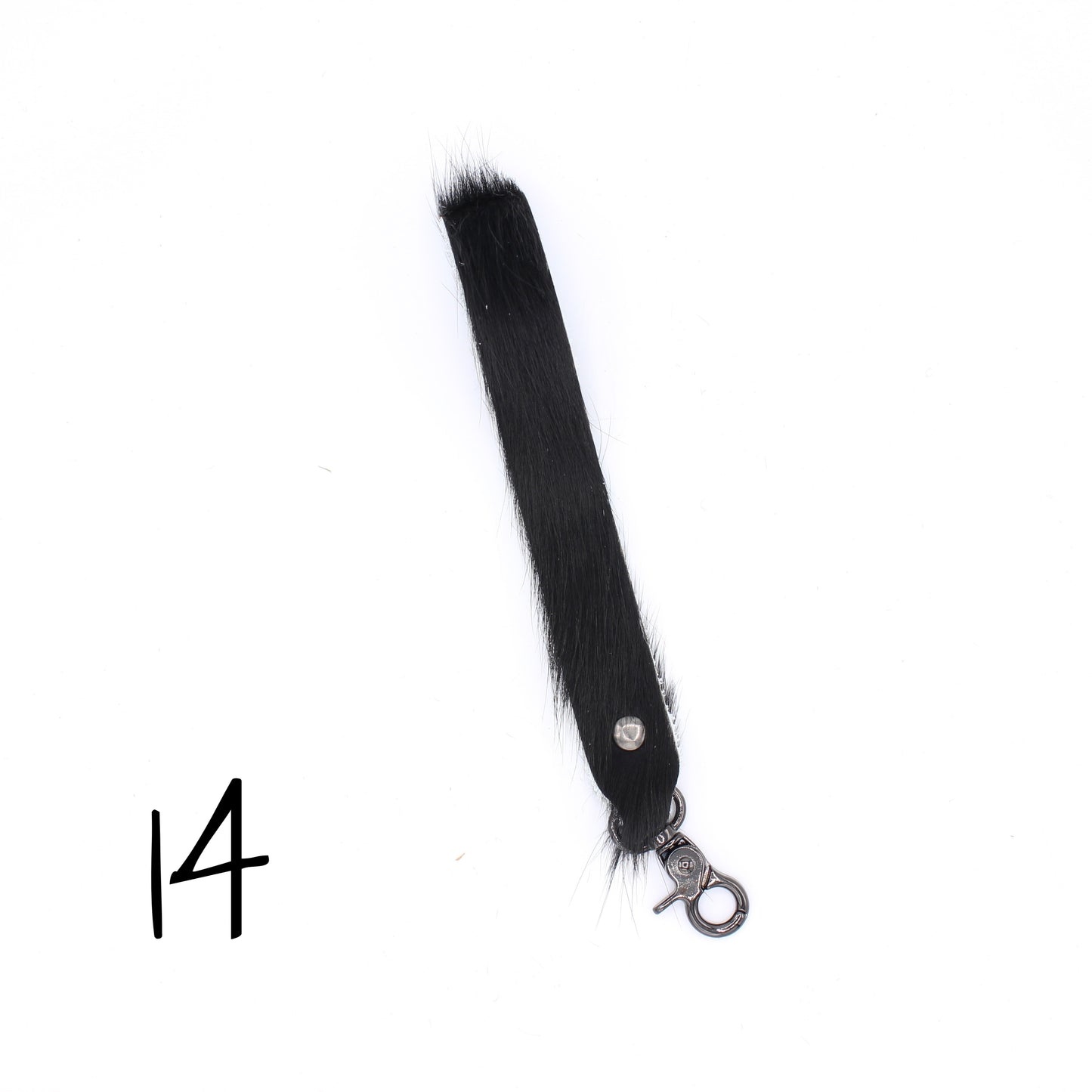 Hair Hide Wristlet Keychain - SINGLE