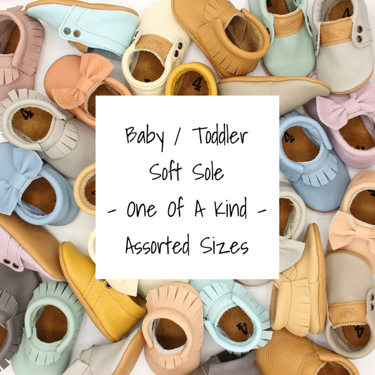 Baby/Toddler One Of A Kind - Assorted Sizes (Soft Sole)