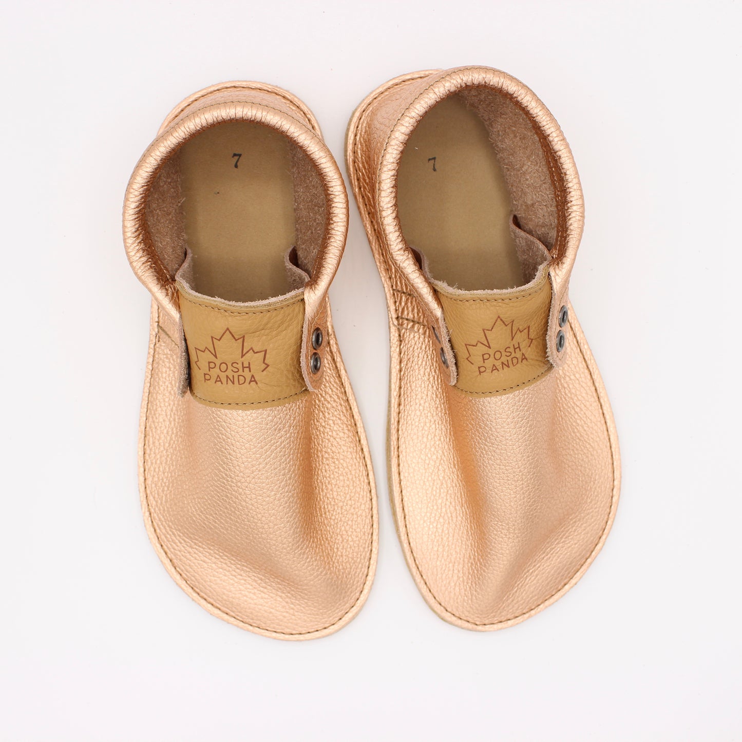 Ladies Hampton Mocs - Rose Gold