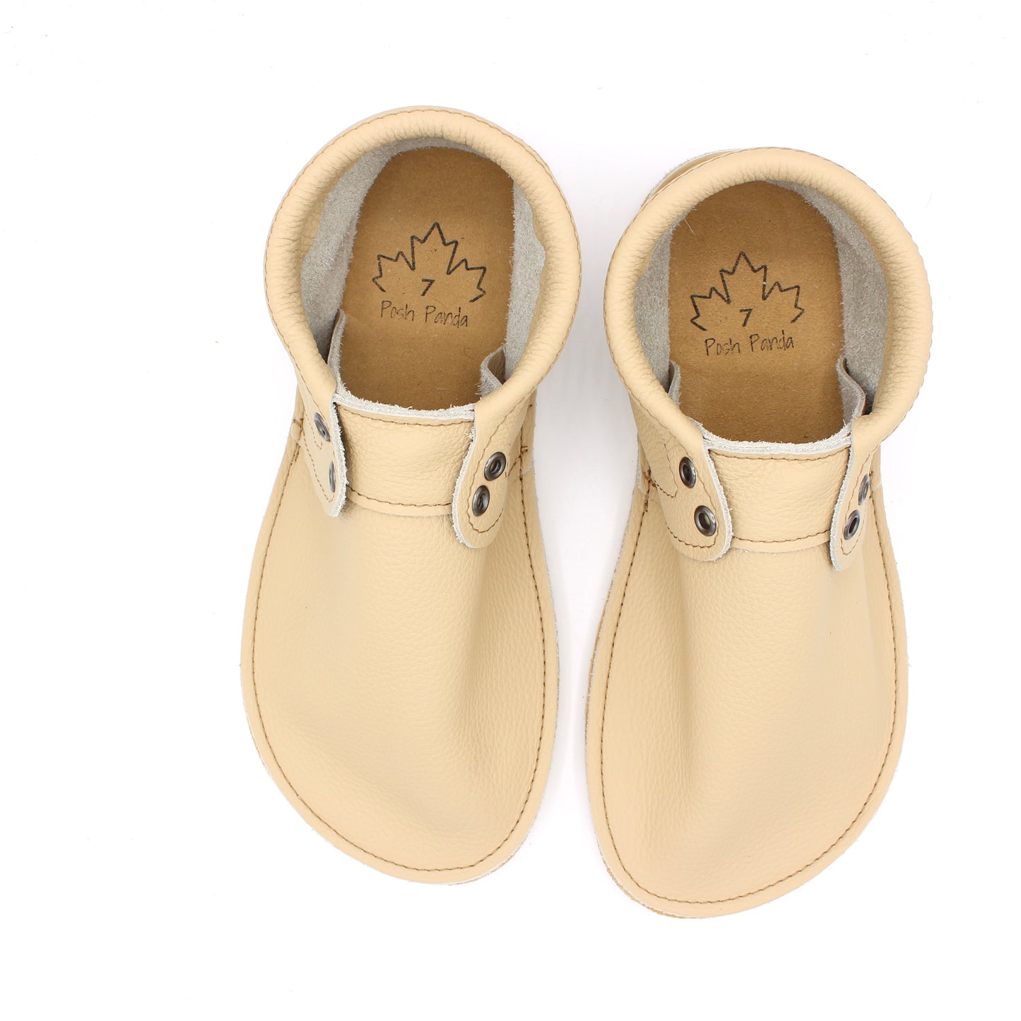 Ladies Hampton Mocs - Latte - RUGGED SOLES