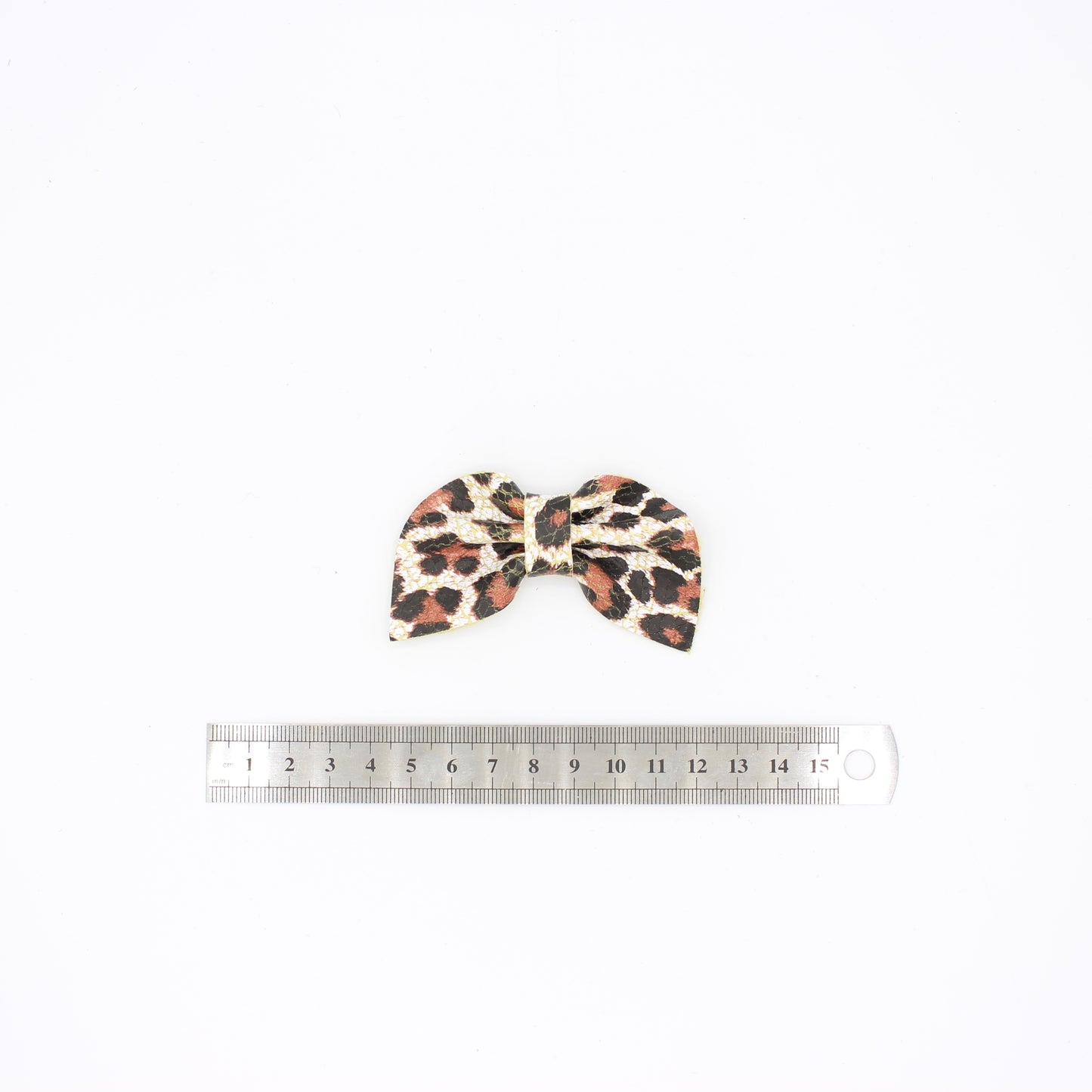 Rust Leopard Bow