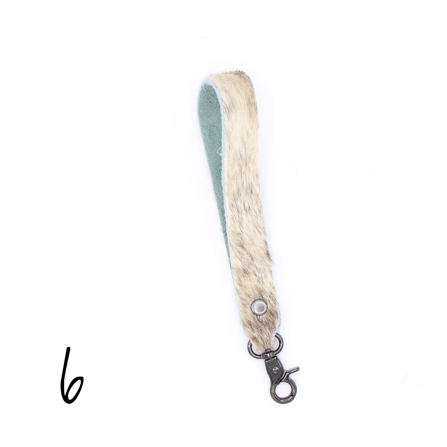 Hair Hide Wristlet Keychain - SINGLE