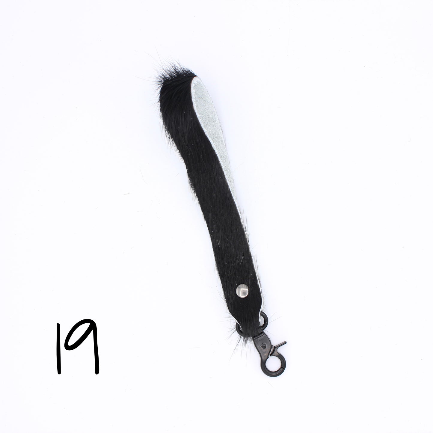 Hair Hide Wristlet Keychain - SINGLE