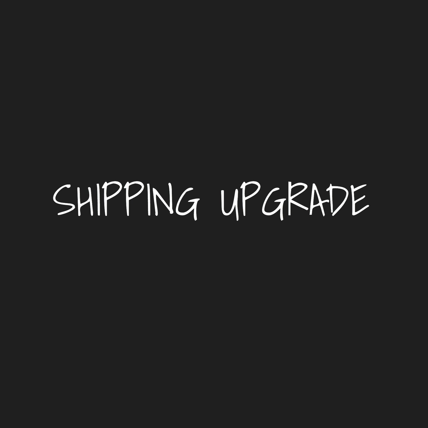 Shipping upgrade - Posh Panda