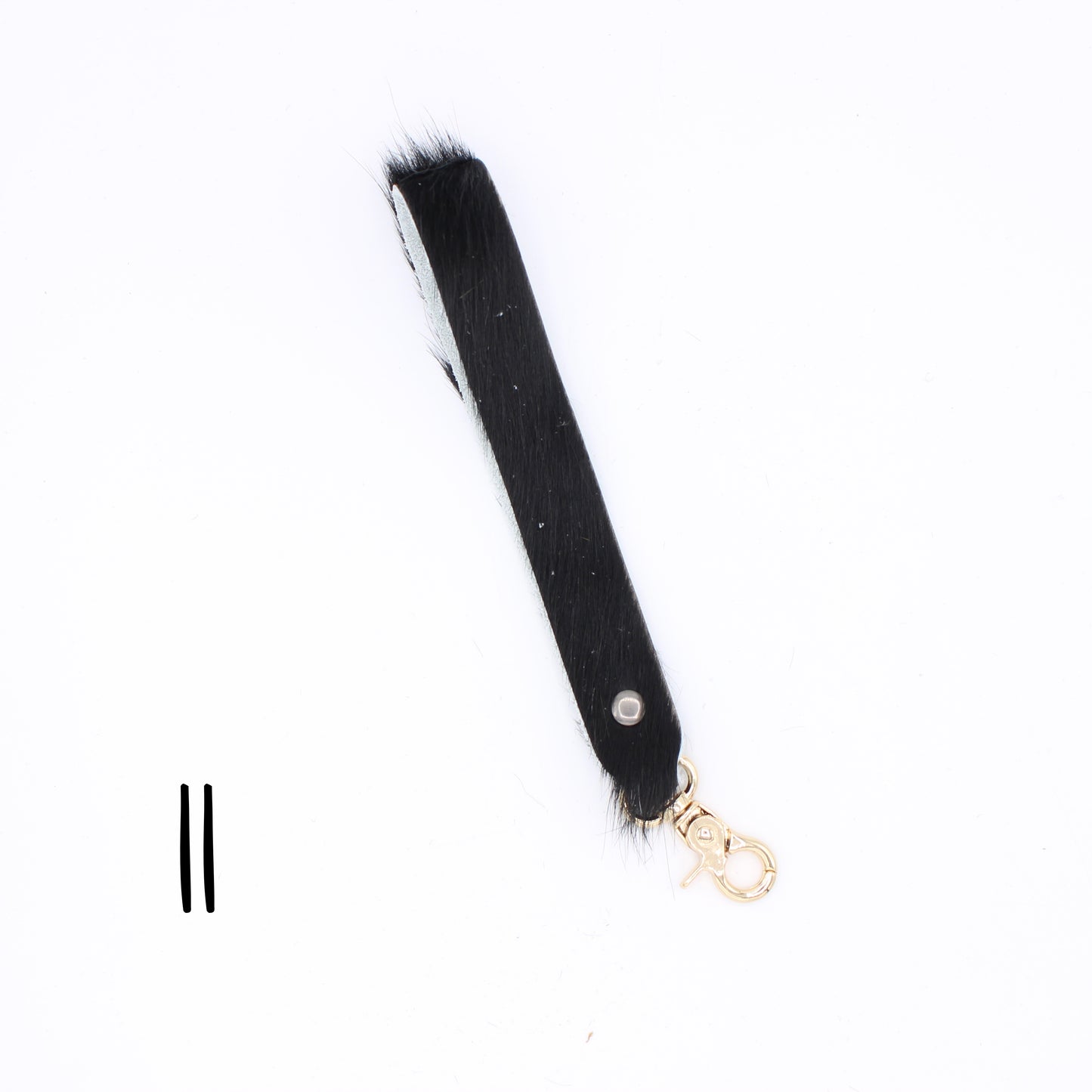 Hair Hide Wristlet Keychain - SINGLE